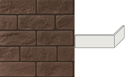 Облицовочный камень Leonardo Stone угловой элемент Монако 136/275*115*20 мм 910