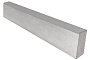 Садовый бордюр SteinRus, БР 100.20.8R, гладкая, серый, 1000*200*80 мм