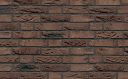 Кирпич облицовочный ручной формовки Muhr Nr 20, Ruhrtal Mangan, 210*45-50*50 мм
