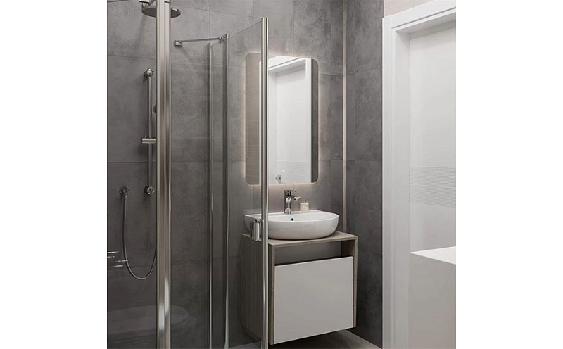 Керамогранит KERAMA MARAZZI Мирабо серый темный обрезной, 600*600*9 мм