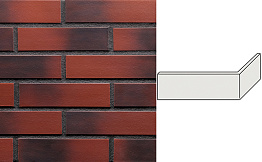 Клинкерная плитка угловая King Klinker Dream House 04 Wild wine RF10, 250*65*120*10 мм