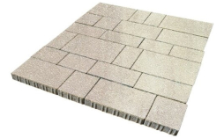 Плитка тротуарная SteinRus Инсбрук Тироль Б.4.Псм.6 Native, ColorMix Оливин, толщина 60 мм