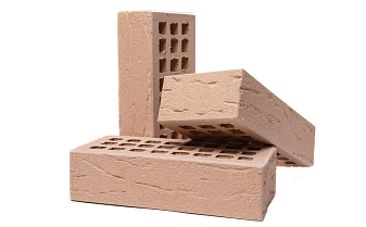 Кирпич облицовочный Губский КЗ, папирус, абрикосовый, 250*120*65 мм
