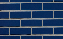 Кирпич облицовочный Terca Crystal Blauw SP, 215*102*65 мм