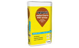 Клеевая смесь для теплоизоляции weber.therm MW winter, 25 кг