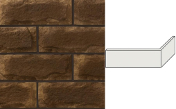 Облицовочный камень Leonardo Stone угловой элемент Турин 260/125*145*30 мм 370
