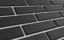 Термопанель на пенополистироле (ППС) с клинкерной плиткой BestPoint Classic Graphite 1145*470*60 мм