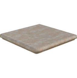 Клинкерная угловая ступень-флорентинер Westerwaelder Klinker ATRIUM Hellbeige, 320*320*9,5 мм