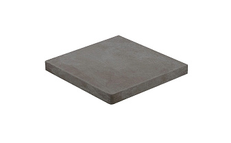 Клинкерная ступень прямоугольная угловая Loftstufe Stroeher Zoe 973 anthracite, 340х340х35х11 мм
