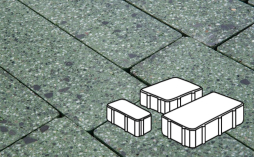 Плитка тротуарная Готика, Granite FINO, Новый Город Б.2.Псм.6, Порфир, 240/160/80*160*60 мм