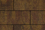 Плитка тротуарная Прямоугольник Б.5.П.6 Листопад гранит Осень 600*300*60 мм