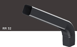 Нижнее колено Orima RR 32 для системы D 110/85*85 мм