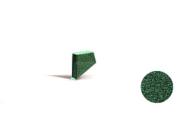 Заглушка для торцевой планки Metrotile левая, Green