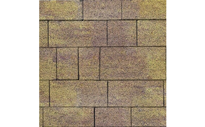 Плитка тротуарная SteinRus Инсбрук Тироль Б.4.Псм.6, Native, ColorMix Тоскана, толщина 60 мм