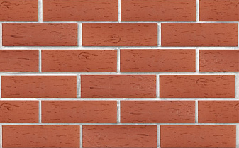 Кирпич клинкерный ЛСР Лондон красный береста, 250*85*65 мм