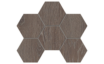 Мозаика Estima Hexagon Kraft Wood KW03, 285*250*10 мм