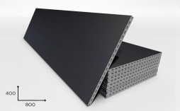 Керамогранитная плита Faveker GA20 для НФС, Negro, 800*400*20 мм