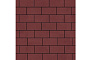 Плитка тротуарная SteinRus Прямоугольник Лайн В.6.П.8 гладкая, красный, 200*100*80 мм