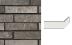 Клинкерная плитка угловая Uniceramix MOON UX31 Moon river, 50*168*71*12 мм
