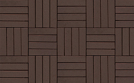 Клинкерная брусчатка Westerwaelder Klinker WK105DB Design Dunkel Braun PK, 240*52*50 мм