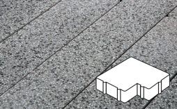 Плитка тротуарная Готика, City Granite FINO, Калипсо Б.2.Ф.6, Белла Уайт, 200*200*60 мм