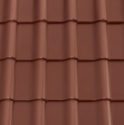 Керамическая черепица рядовая Koramic Alegra 8 Copper Brown Engobe