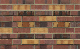 Кирпич клинкерный Westerwaelder Klinker Nr 21SF Gelbbraunrot Spezial, 240*115*71 мм