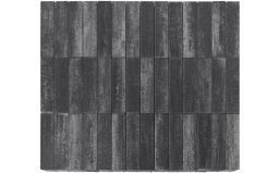 Плитка тротуарная BRAER Ригель 2.0 Color Mix Ночь 320*80*60 мм