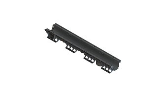 Лоток водоотводный (дренажный) Standartpark PolyMax Basic DN100, 1000*156*120 мм