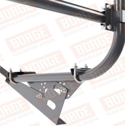 Кровельное ограждение Borge для черепичной кровли оцинкованное RAL 7024, 300*60 см