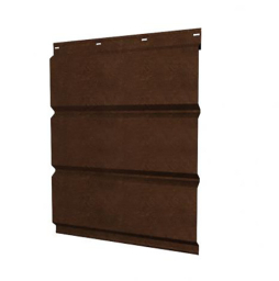 Софит металлический Grand Line без перфорации, сталь 0,45 мм Print Elite, Antique Wood