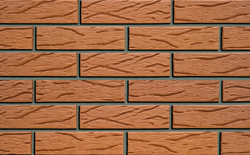 Кирпич облицовочный Кротовский КЗ Классика красный рустик 250*120*65 мм