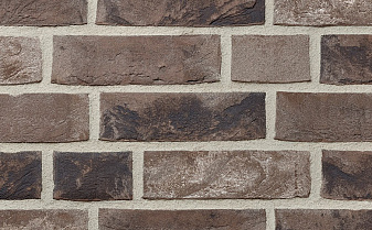 Облицовочный кирпич Terca Cinder Coal-White Grijs-Zwart-Wit, 215*102*65 мм