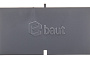Вентиляционно-осушающая коробочка Baut темно-серая, 80*40*8 мм