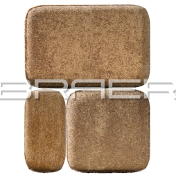 Плитка тротуарная BRAER Классико Color Mix Миндаль