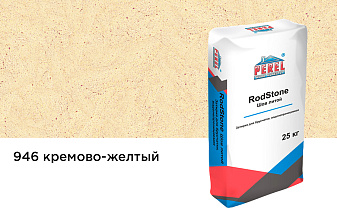 Затирка для брусчатки Perel RodStone Шов-литой 0946 кремово-желтый, 25 кг