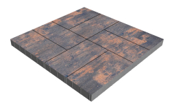 Плитка тротуарная SteinRus Парк Плейс Б.3.П.8, Native, Айвори, 600*300*80 мм