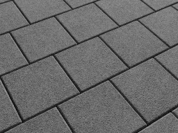 Плитка тротуарная Квадрат Б.2.К.6 гранит, серый, 200*200*60 мм