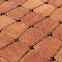 Плитка тротуарная BRAER Классико круговая Color Mix Рассвет, 73*110*115*60 мм