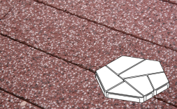 Плитка тротуарная Готика, Granite FINERRO, Полигональ Б.8.Фсм.8, Емельяновский, 893*780*80 мм