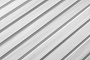 Реечная фасадная панель из ДПК CM Wall White (Белая), 3000*219*26 мм