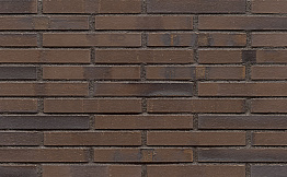 Кирпич клинкерный Westerwaelder Klinker Nr 33AKS Schwarz-braun Kohle Spezial, 290*90*40 мм