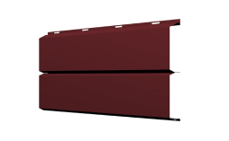 Софит Grand Line ЭкоБрус без перфорации 0,345, 0,5 Satin с пленкой RAL 3005