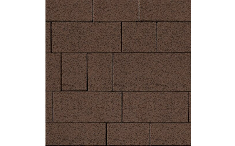 Плитка тротуарная SteinRus Инсбрук Тироль Б.4.Псм.6, Native, коричневый, толщина 60 мм