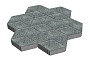 Плитка тротуарная SteinRus Ромб, Nature Stone, Арбаро, 260*150*60 мм