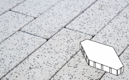 Плитка тротуарная Готика, City Granite FINERRO, Зарядье Б.6.Ш.10, Покостовский, 600*400*100 мм