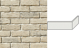 Декоративный кирпич White Hills Сити брик Design угловой элемент цвет 379-15
