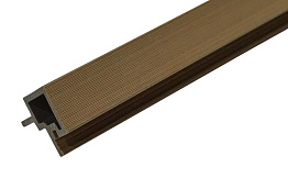Угловой профиль CM Wall, 3000*56*49 мм, Teak (Тик)