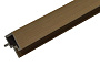 Угловой профиль CM Wall, 3000*56*49 мм, Teak (Тик)