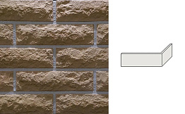 Облицовочный камень Redstone угловой элемент Marble ML-23/U, 225*70*79 мм